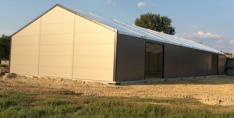 Hala-depozit Serby k/Głogowa